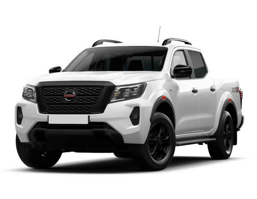 Nissan Navara, Double Cab with Canopy White